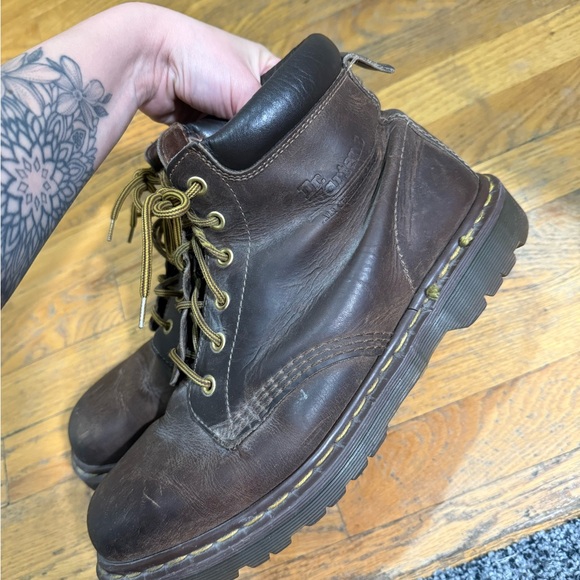 Men's dr martens Leather Boots - Picture 5 of 8